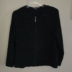 TanJay Elegant Black Jacket